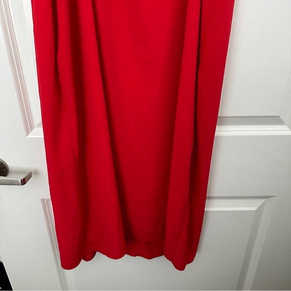 Topshop Red Dress Size 10 - Picture 7 of 10